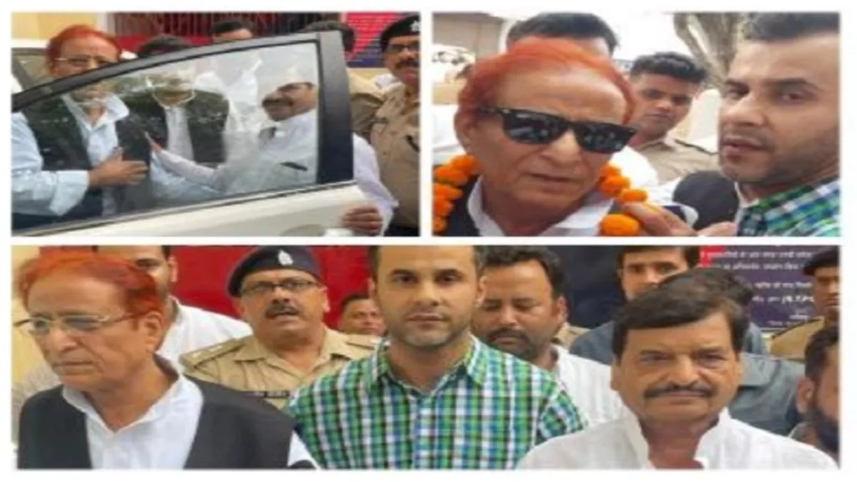 Azam Khan Release : आजम खां पर व‍िश्‍वास मजबूत करने में जुटे श‍िवपाल, र‍िहाई के बाद गर्मजोशी से म‍िले दोनों नेता, देखें तस्‍वीरें