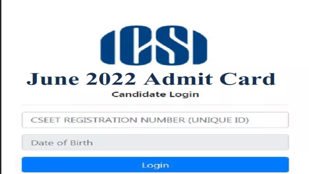 ICSI CS Admit Card 2022: सीएस एडमिट कार्ड पर ICSI ने जारी किया अपडेट; एग्जीक्यूटिव, प्रोफेशनल एग्जाम 1 जून से
