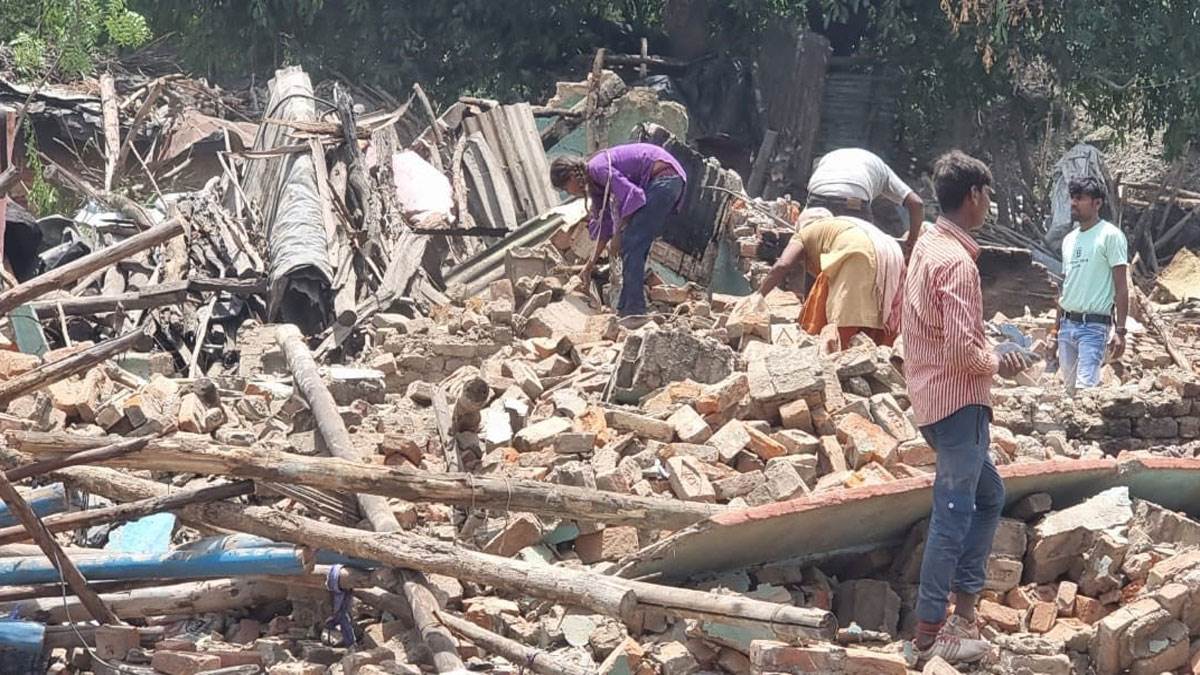 lalkuan encroachment nagina encroachment colony 600 houses