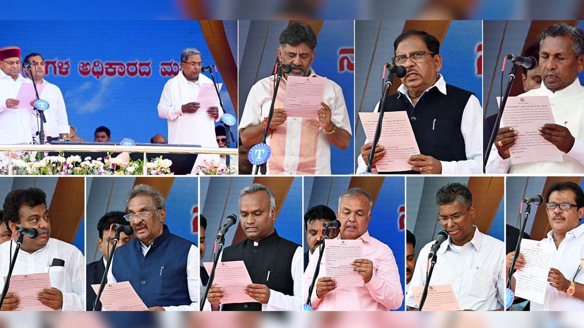 congress balances caste balance in karnataka cabinet formation