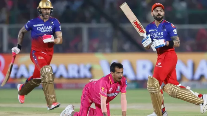 रॉयल चैलेंजर्स बेंगलुरु और राजस्थान रॉयल्स के बीच बुधवार को मैच होगा (Pic Credit - X)