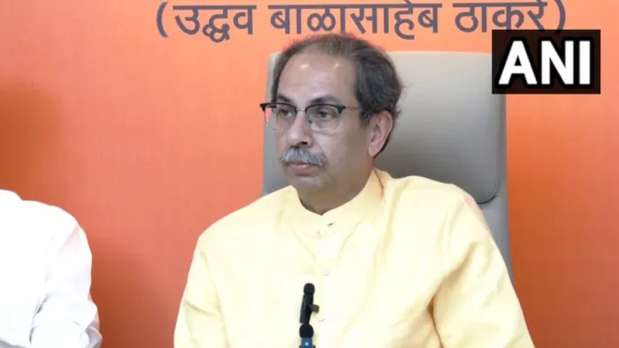 लोकसभा चुनाव 2024: महाराष्ट्र के पूर्व सीएम उद्धव ठाकरे। (फोटो- एएनआई)