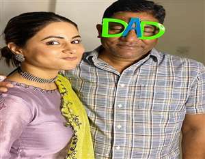 हिना खान ने पिता की याद में एक भावुक नोट लिखा हैl