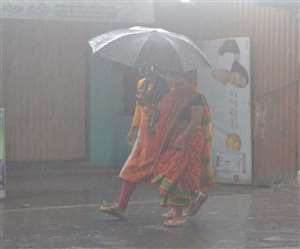 मुजफ्फरपुर समेत उत्तर बिहार के जिलों में सुबह से झमाझम बारिश।