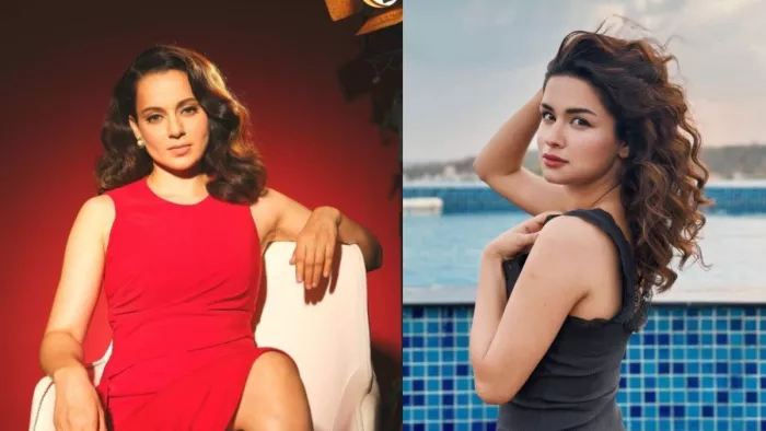 Kangana Ranaut helped Avneet Kaur during Tiku Weds Sheru Shooting. Photo- Instagram