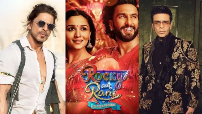 Shah Rukh Khan appreciates Karan Johar for making Rocky Aur Rani Kii Prem Kahaani. Photo-Instagram