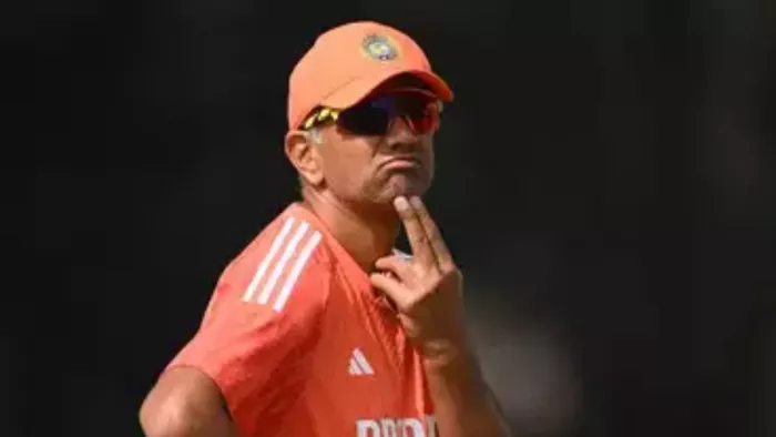 अफगानिस्तान के खिलाफ मुकाबले से पहले राहुल द्रविड़ ने की प्रेस कॉन्फ्रेंस। फाइल फोटो