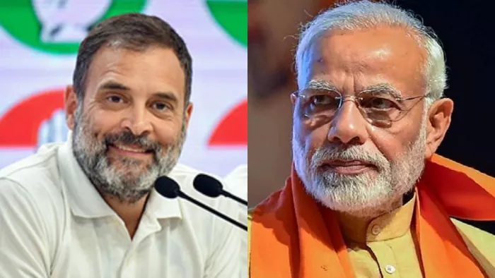 कांग्रेस नेता राहुल गांधी ओर प्रधानमंत्री नरेंद्र मोदी। (फाइल फोटो)
