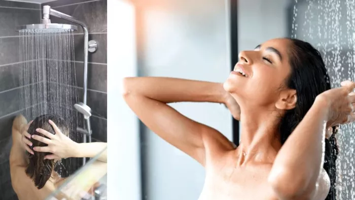 रात में सोने से पहले नहाने के फायदे। Image Credit- Freepik