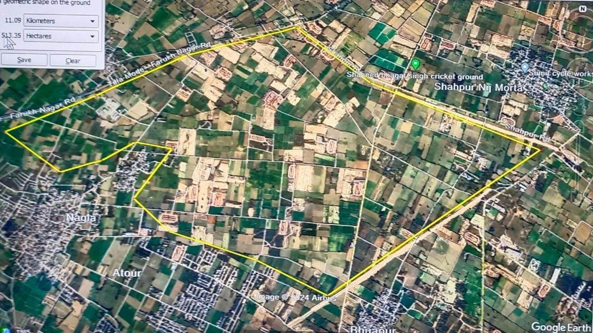 ncr ghaziabad farmers sell land for harnandipuram township project