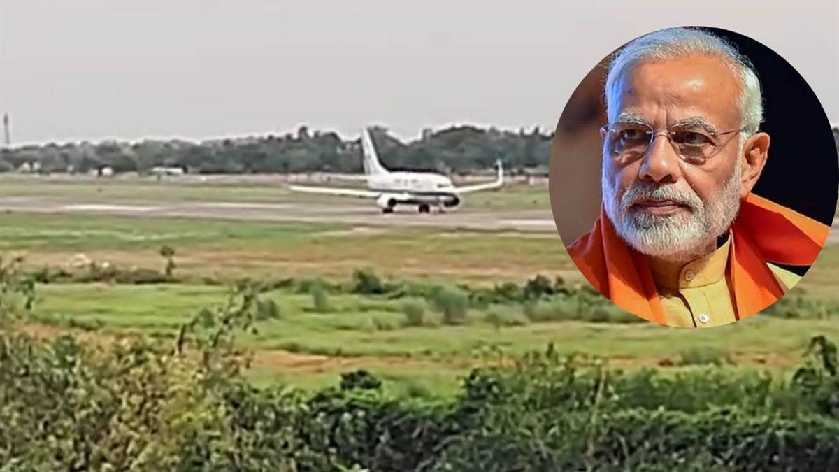 pm modis transit visit to kushinagar airport en route to gopalganj