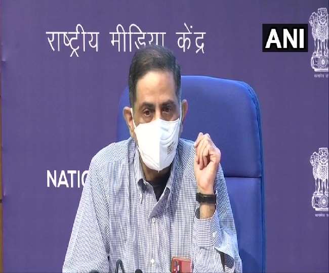 स्वास्थ्य मंत्रालय की प्रेस कांफ्रेंस में ICMR के महानिदेशक डॉ. बलराम भार्गव