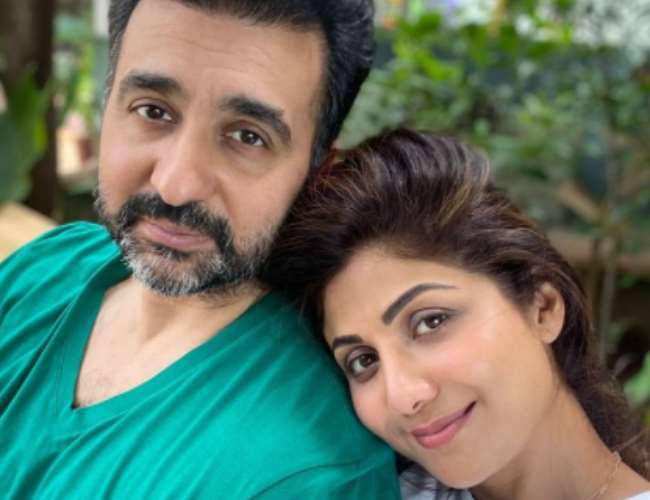 Raj Kundra and Shilpa Shetty. Photo- Instagram