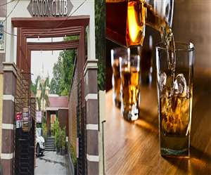 लॉकडाउन के दाैरान धनबाद यूनियन क्लब में हुई शराब पार्टी ( सांकेतिक फोटो)।