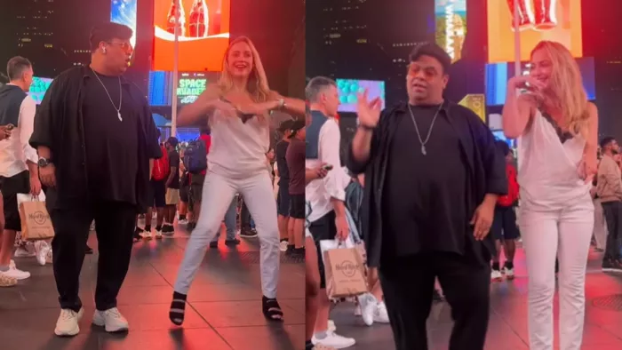 Kiku Sharda dance song What Jhumka Photo Credit Instagram