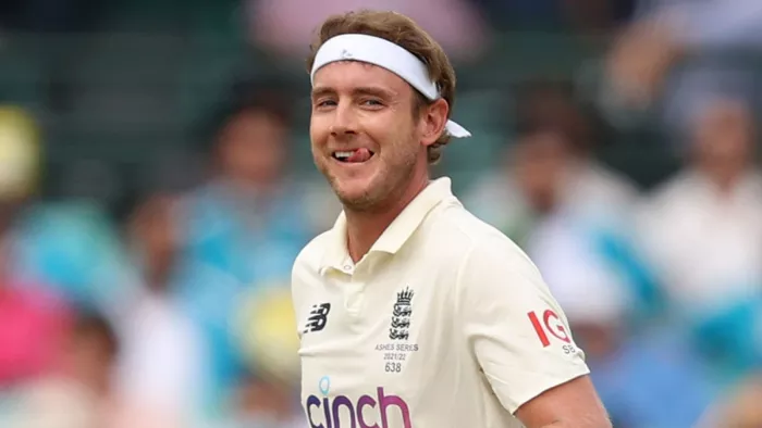 Stuart Broad on 600th wicket in test cricket. Image twitter