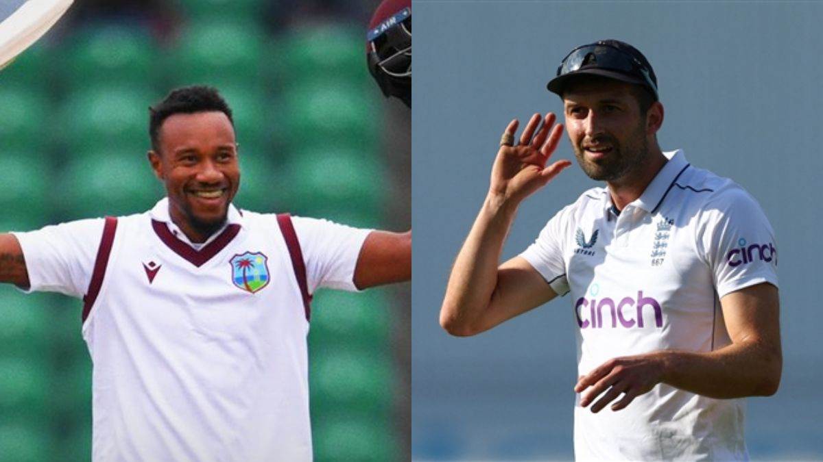 eng vs wi 2nd test day 3 match report england vs west indies score mark wood kavem hodge scored100