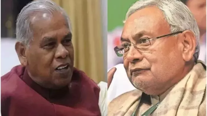 जीतन राम मांझी और नीतीश कुमार (जागरण)