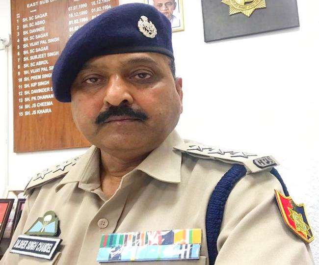 Chandigarh DSP Dilsher singh Chandel found corona positive office seal