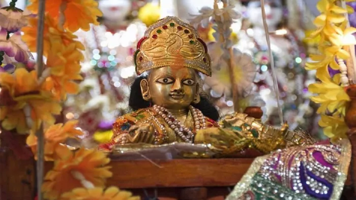 shri krishna janmashtami को लेकर ब्रज की देहरी हाथरस में उत्साह देखते ही बन रहा ।