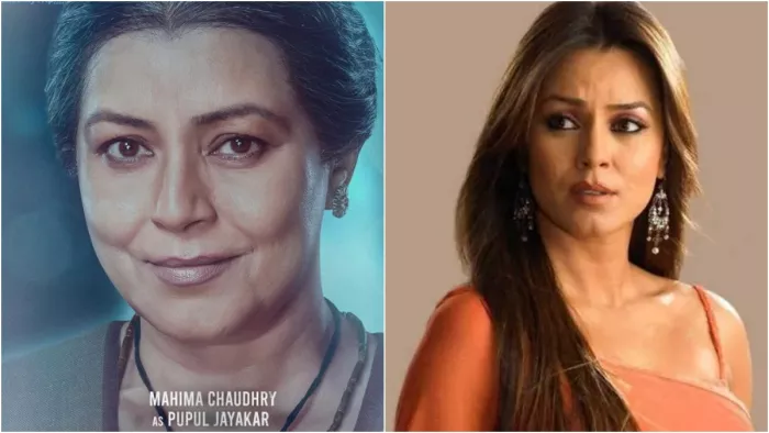 Mahima Chaudhary appeared in the role of writer Pupul Jayakar in Emergency (Image: Insta)