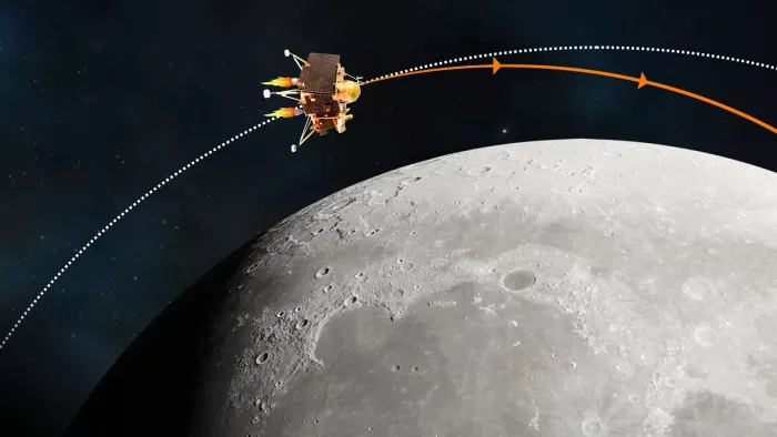 Chandrayaan-3: चांद के और करीब पहुंचा चंद्रयान-3 (फोटो इसरो)