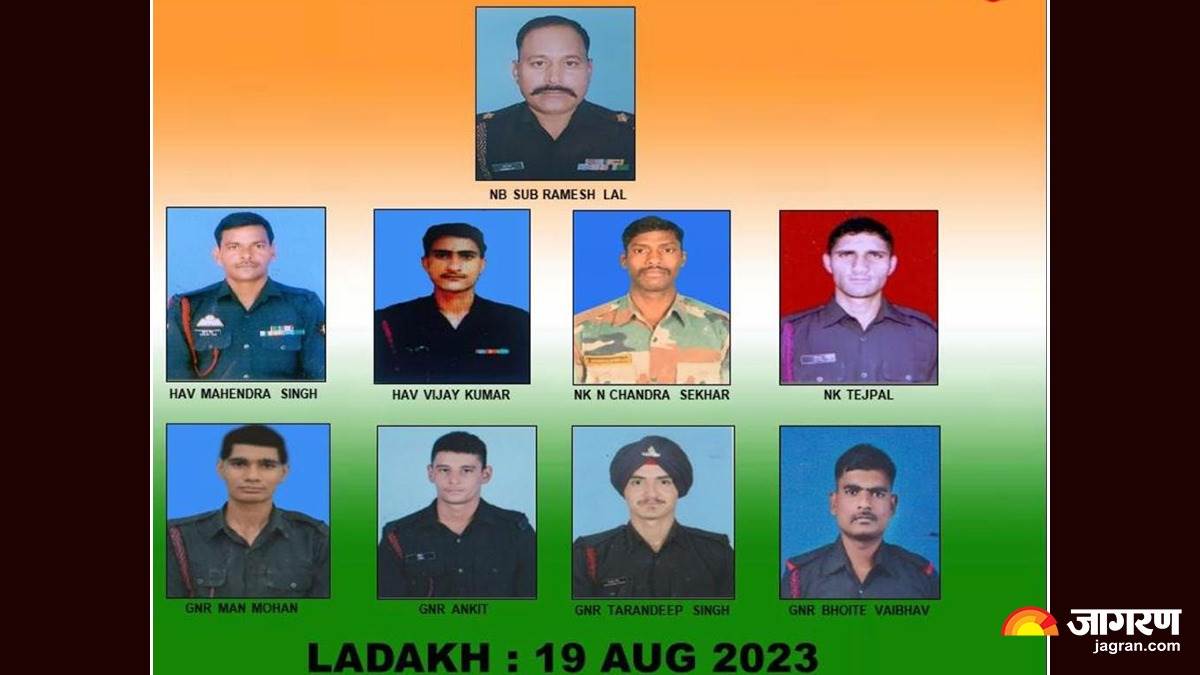 ladakh road accident general manoj pandey expressed regret for the soldiers who lost their lives nine soldiers died