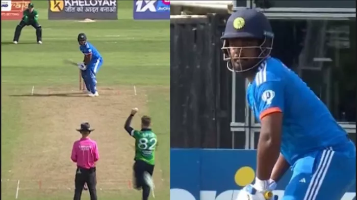 IND vs IRE: Sanju Samson ने जोशुआ लिटिल की जमकर की कुटाई
