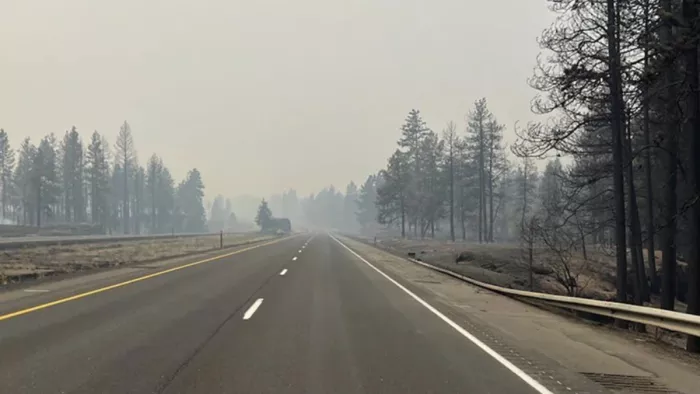 Washington Wildfire: अमेरिका के पूर्वी वाशिंगटन में विकराल हुई जंगल की आग