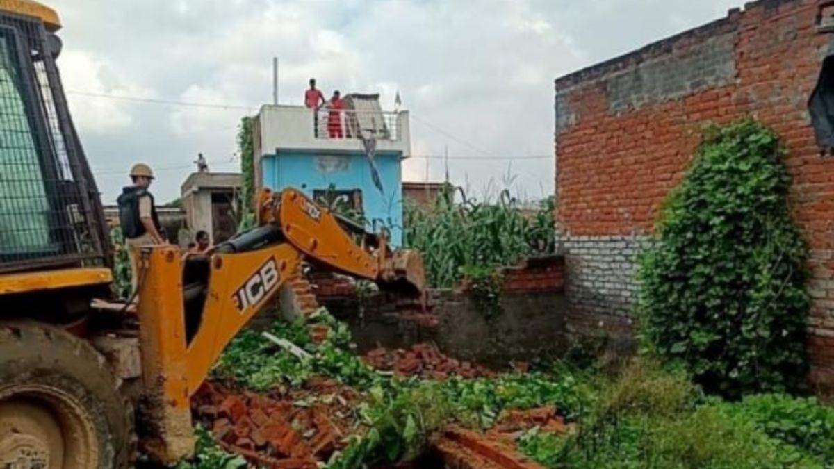 ncr bulldozer action noida news greater noida authority removes encroachments in bisrakh