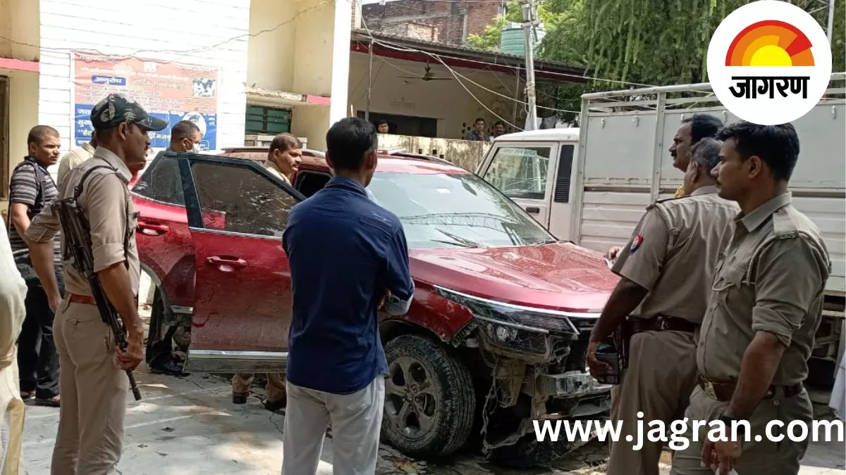 आजमगढ़ से लापता प्रापर्टी डीलर की जौनपुर में मिली एसयूवी में जली सीट और खून के निशान ने परिजनों को दहशत में डाला