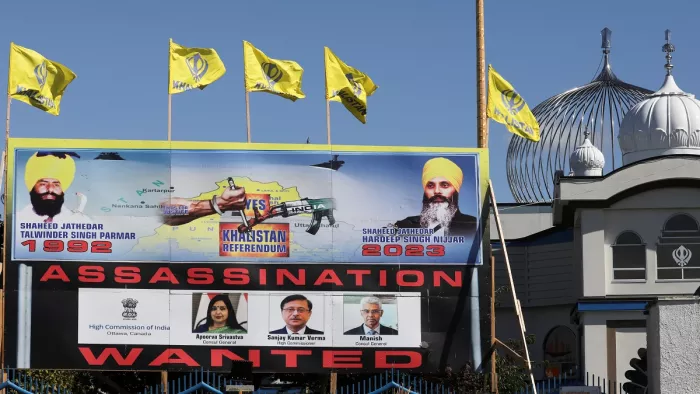 Hardeep Singh Nijjar की हत्या के अलावा इन मुद्दों पर भी बिगड़े भारत और कनाडा के रिश्ते (फोटो रायटर)