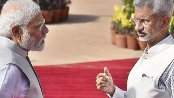 कनाडा के साथ बिगड़ते रिश्तों के बीच पीएम मोदी ने एस जयशंकर से मुलाकात की।(फोटो सोर्स: जागरण)