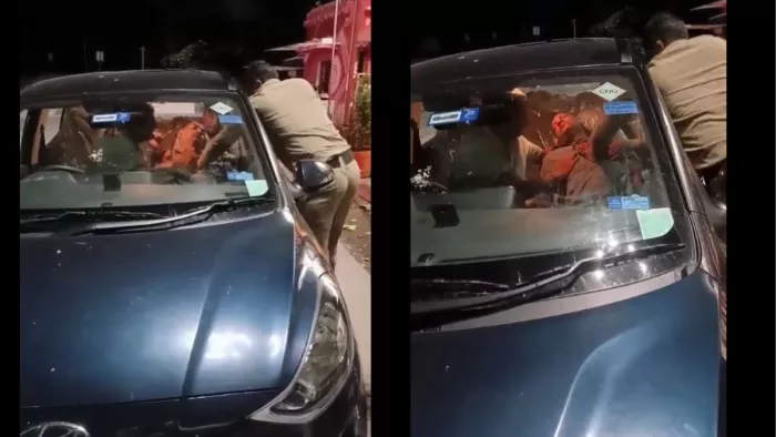 डीजीपी अशोक कुमार ने एक्स पर वीडियो शेयर करते हुए लिखा- बहुत शाबाशी संजय व सुरेश।