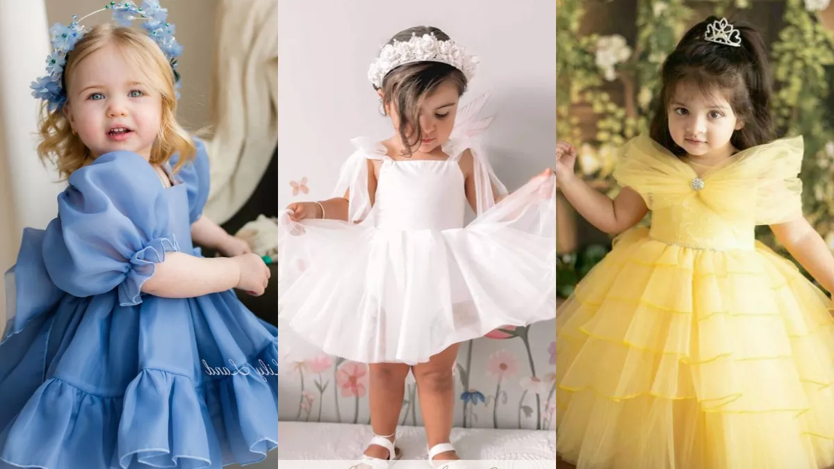 प्रिंसेस से कम नहीं लगेगी आपकी नन्ही बेटी! जब इन Frock Design पहनेगी, खूबसूरती देख माता-पिता उतारेंगे नजर