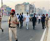 लुधियाना के जगराअाें में तहसील चौक से मैराथन दौड़ का अायाेजन किया गया। (जेएनएन)