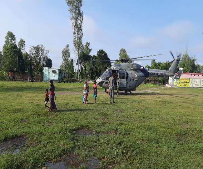 पीलीभीत में बाढ़ में फंसे 26 ग्रामीणों को किया एयरलिफ्ट, सेना ने शुरू किया रेस्क्यू ऑपरेशन