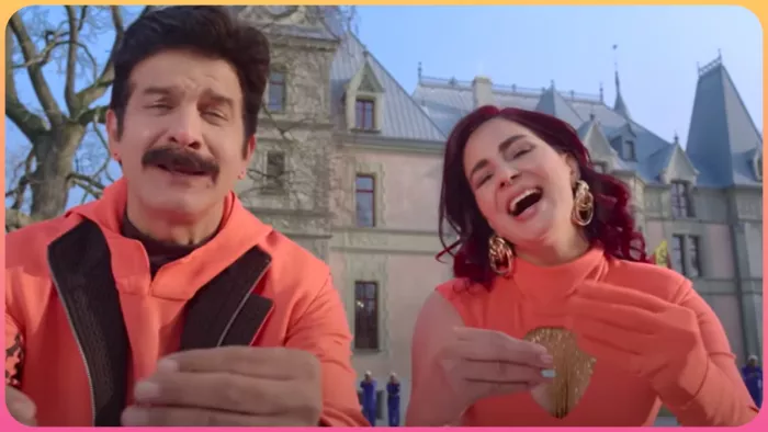 जेडी मजेठिया के साथ कीर्ति। फोटो- स्क्रीनशॉट