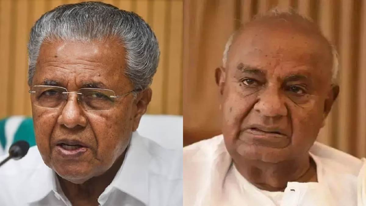 kerala politics cm pinarai vijayan had approved to join hands with bjp in karnataka cm denies deve gowda claim