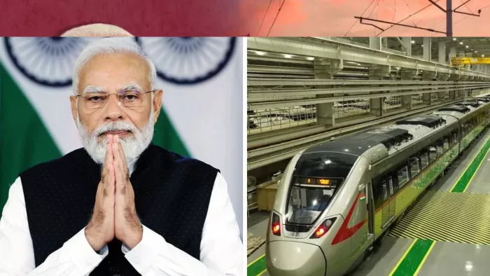 RapidX Corridor: PM मोदी रेपिड एक्स कॉरिडोर को आज दिखाएंगे हरी झंडी, 180 KM की रफ्तार से दौड़ेगी ट्रेन