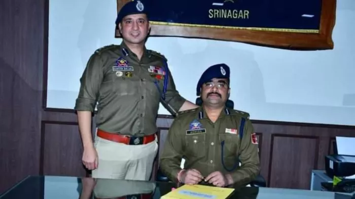 ऑफिसर आशीष कुमार को श्रीनगर पुलिस में सीनियर सुपरिटेंडेंट की मिली जिम्मेदारी