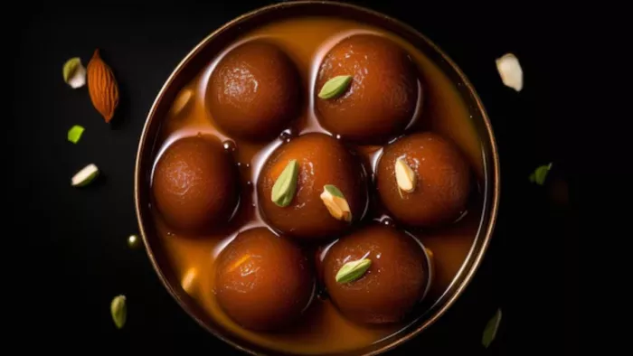 घर पर ऐसे बनाएं टेस्टी गुलाब जामुन (Picture Courtesy: AI Generated/Freepik)