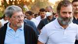कांग्रेस नेता राहुल गांधी भारत जोड़ो यात्रा पर।
