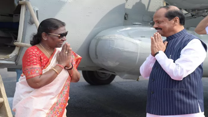 देश की महामहिम राष्ट्रपति द्रौपदी मुर्मू की फाइल फोटो।