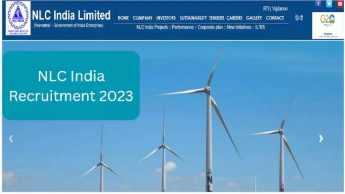 NLC Recruitment 2023 के लिए ऑफिशियल वेबसाइट www.nlcindia.in पर करें अप्लाई।