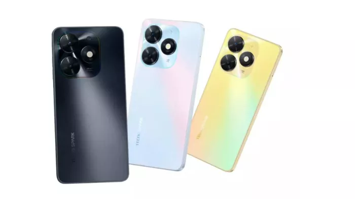 Tecno Spark Go 2024 में 13MP प्राइमरी कैमरा के साथ डुअल-रियर कैमरा सेटअप है।