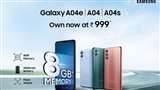 Samsung Galaxy A04 & A04e photo credit- Samsung India