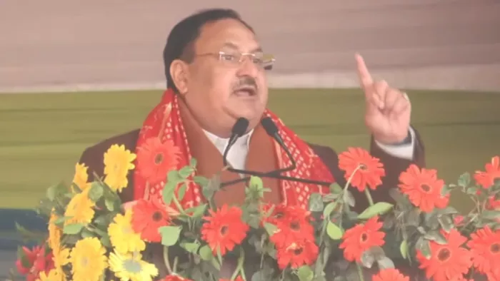 कांग्रेस का नेता किसान पुत्र उप राष्ट्रपति की तौहीन कर रहा है- जेपी नड्डा (फोटो एक्स)