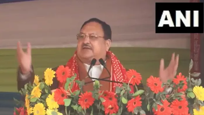 भाजपा के राष्ट्रीय अध्यक्ष जेपी. नड्डा गोरखपुर पहुंचे।