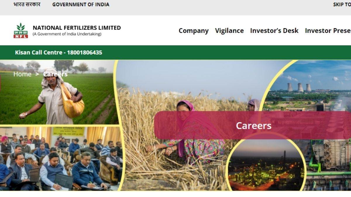 nfl recruitment 2023 national fertilizers limited has invited applications for the post of manager and other post apply at nationalfertilizers com